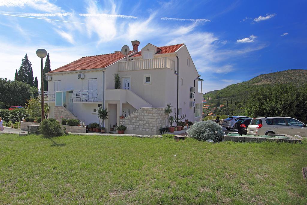 Vila Mozara Slano Bagian luar foto
