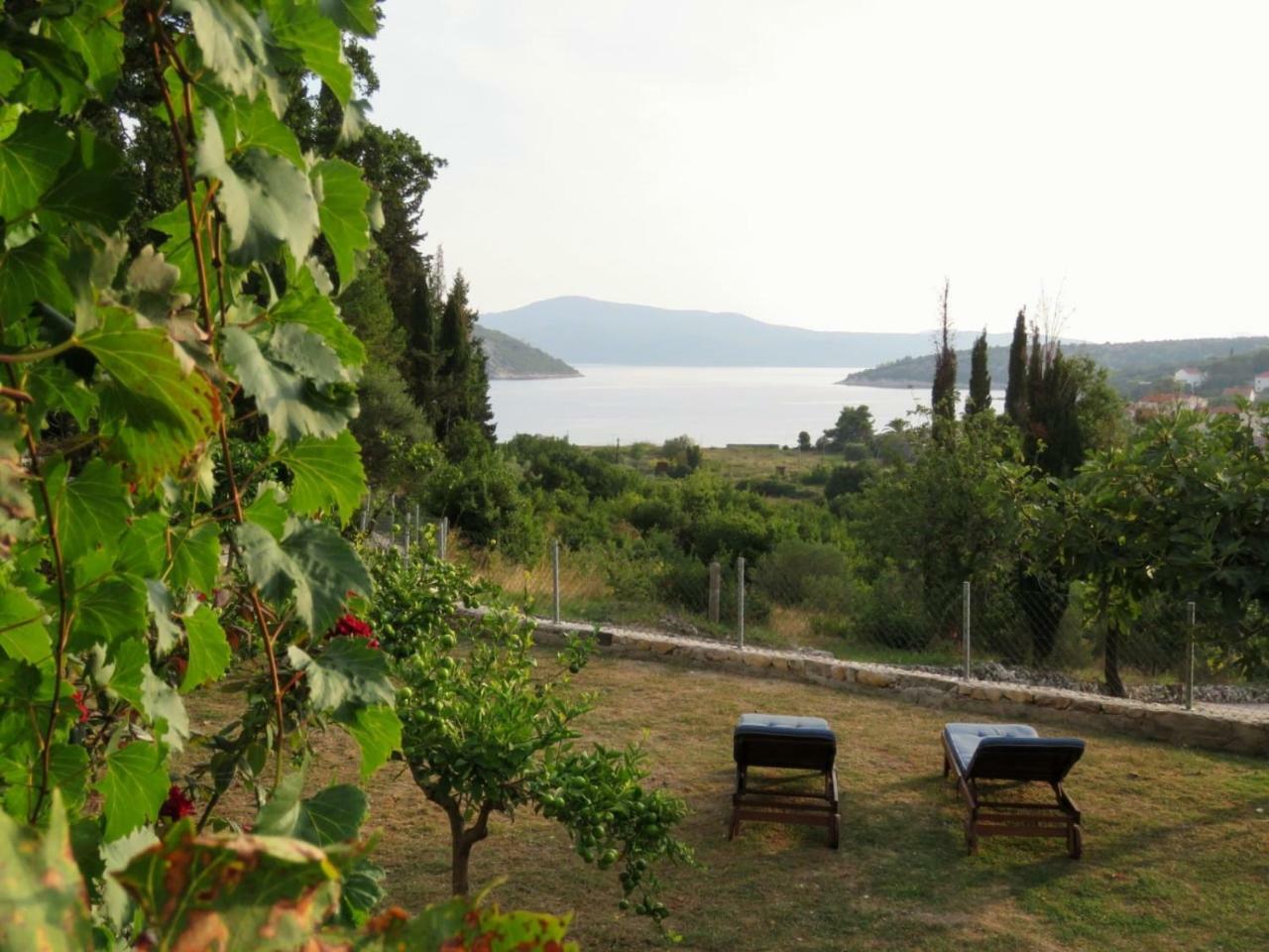 Vila Mozara Slano Bagian luar foto