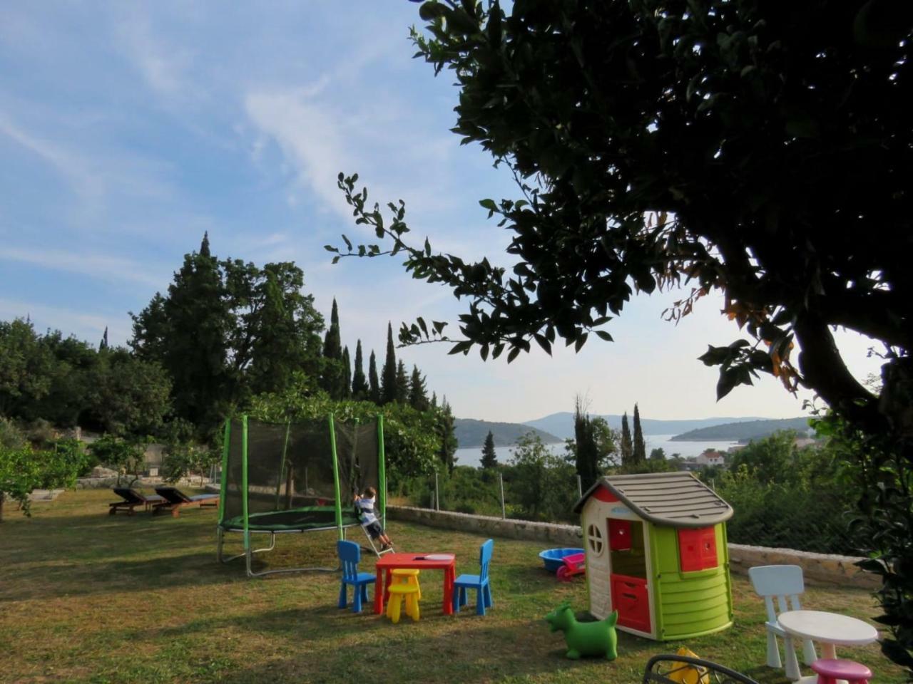 Vila Mozara Slano Bagian luar foto